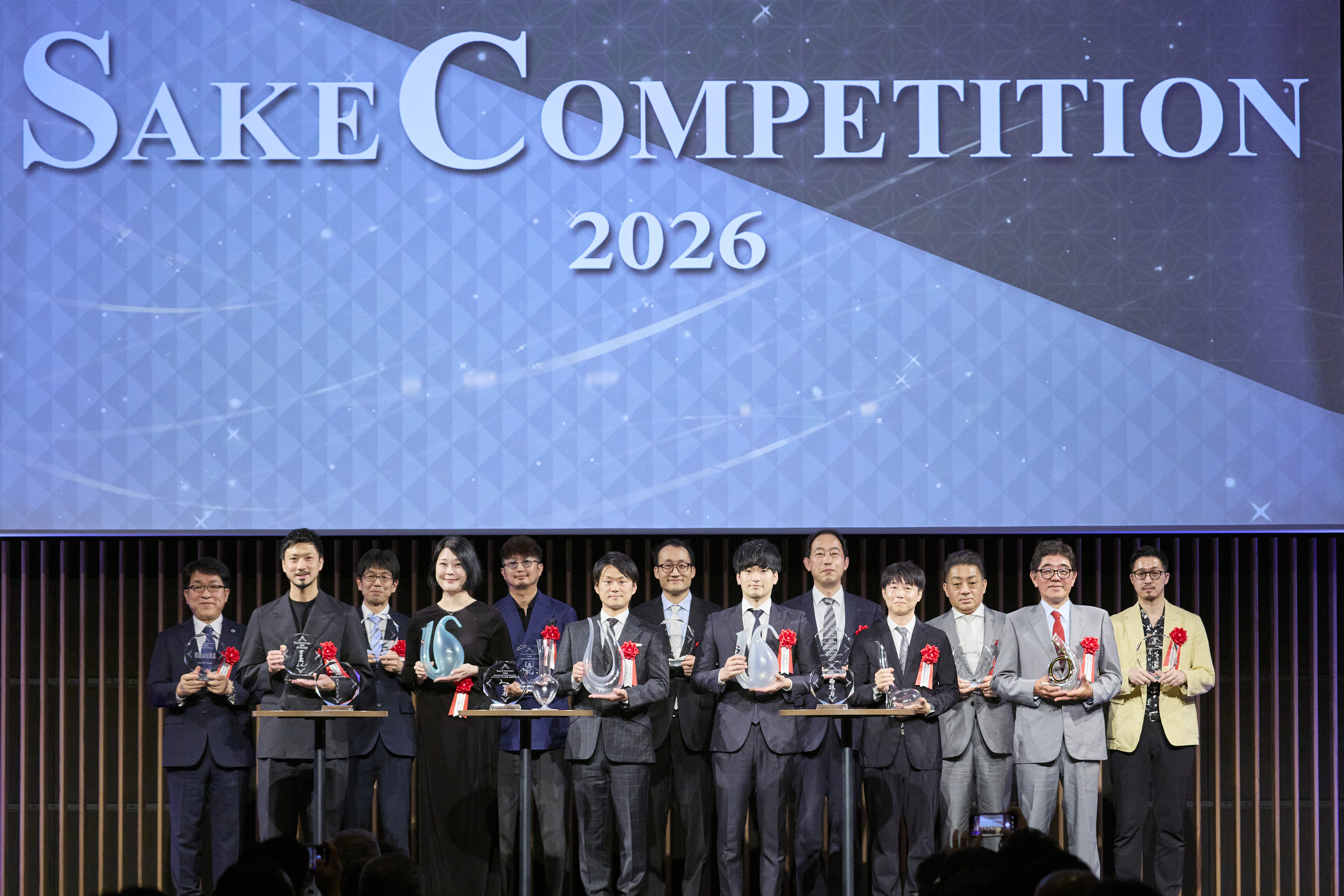 SAKE COMPETITION 2026 受賞蔵元 集合写真