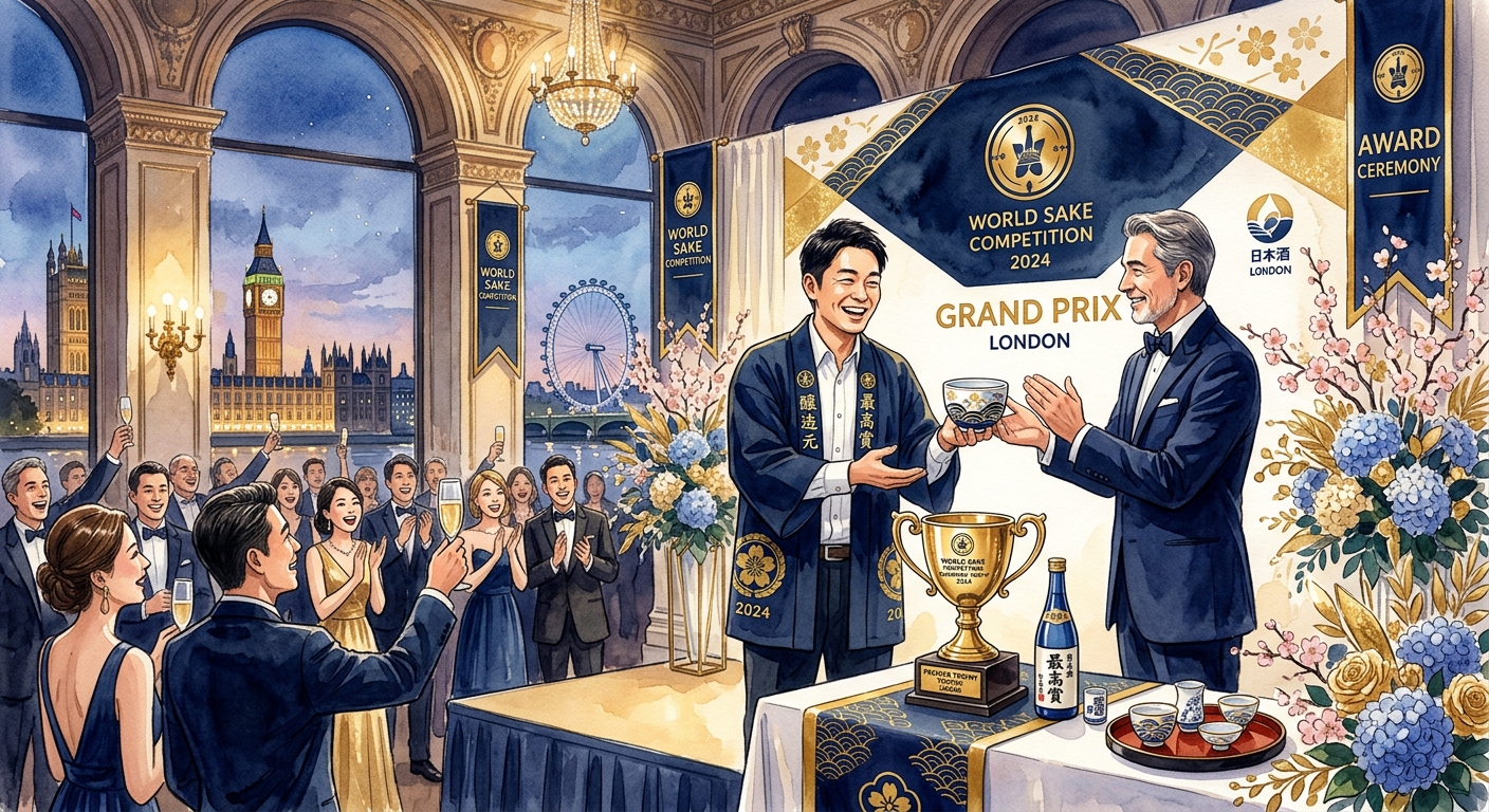 速報】IWC2026「チャンピオン・サケ」決定！山口・長州酒造「天美 蛍天
